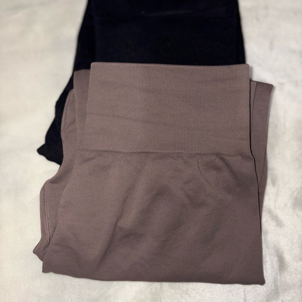 Brown and Black Leggings